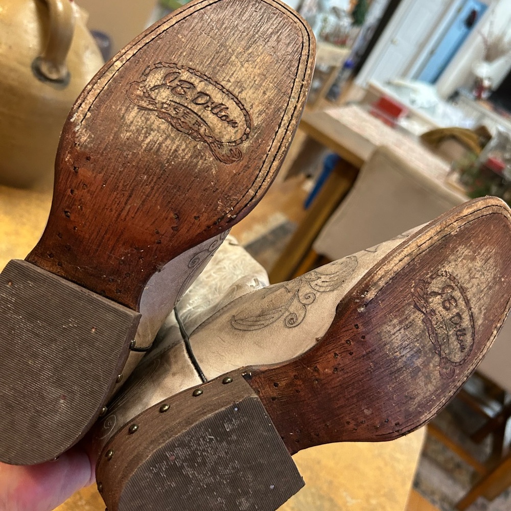 J.B. Dillon Cardinal Women's Western Boots - Picture 12 of 13